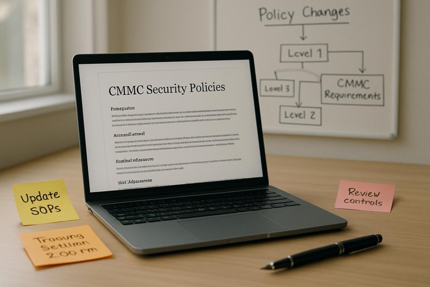 align policies with cmmc requirements
