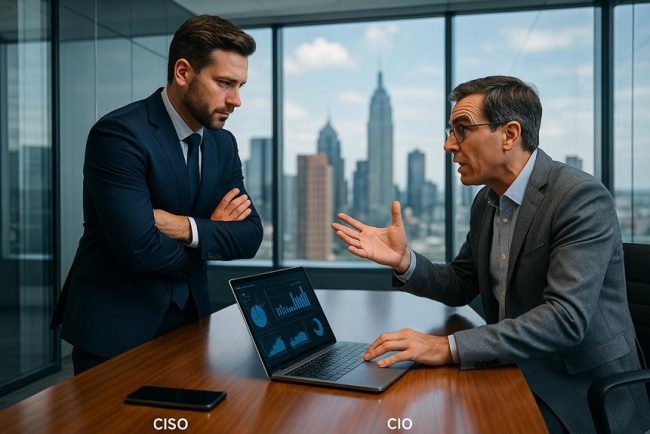 ciso versus cio compliance debate