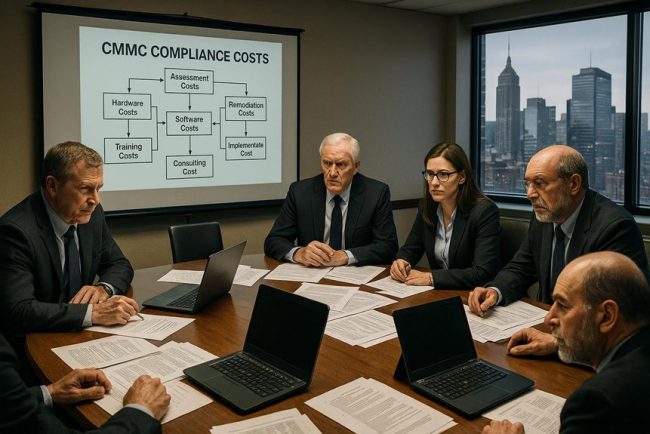 cmmc compliance cost estimation