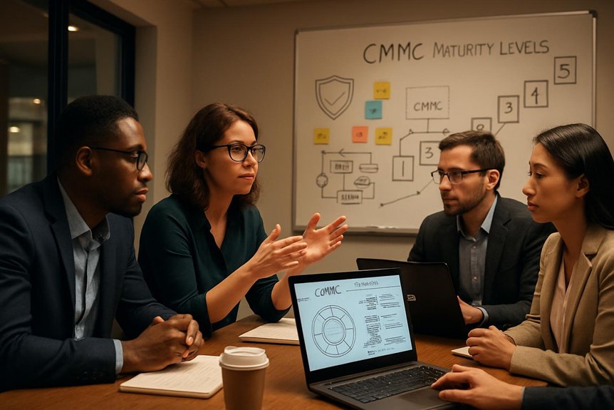 cmmc cybersecurity maturity levels