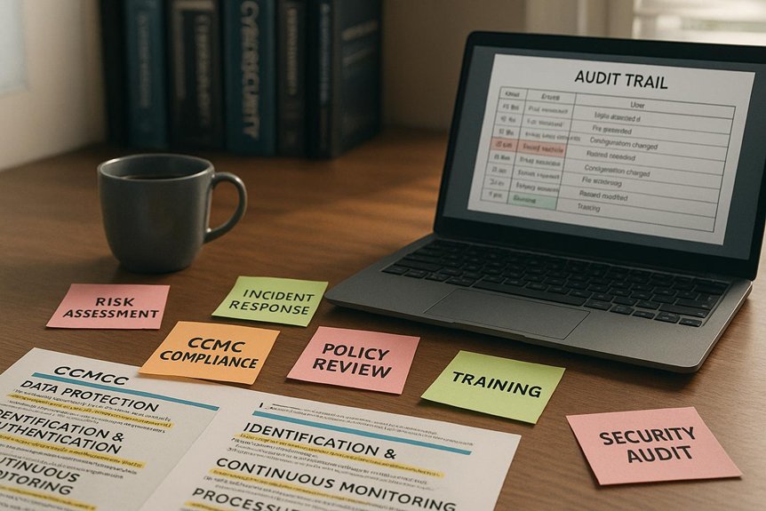 cmmc evidence and audit corrections