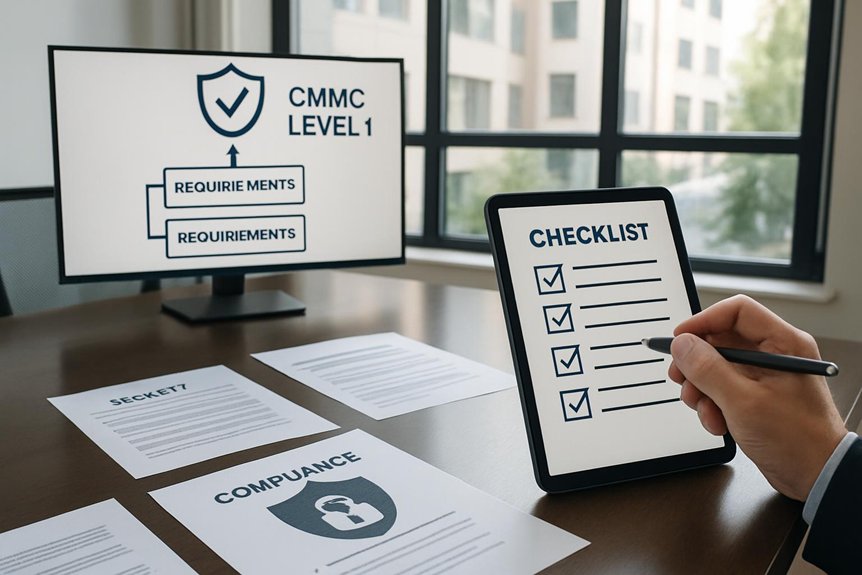 cmmc level 1 certification requirements