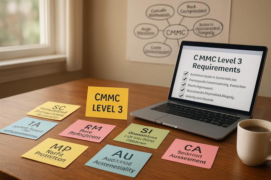 cmmc level 3 certification requirements