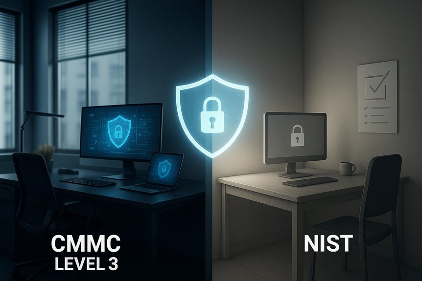 cmmc levels versus nist standards cmmc levels versus nist standards