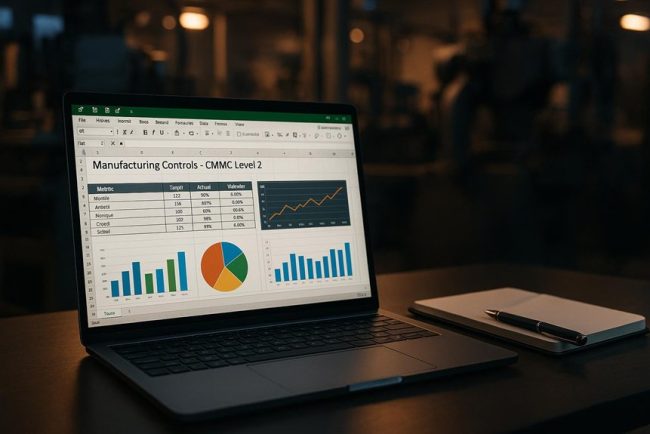 manufacturing controls tracking template
