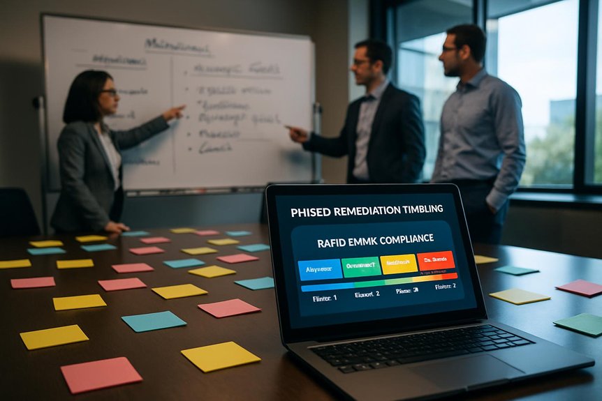 phased compliance remediation timeline