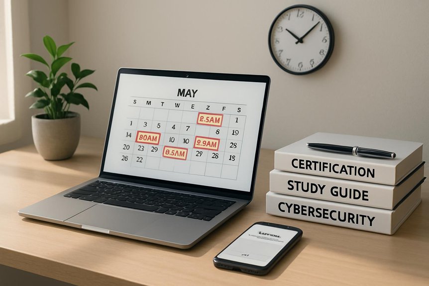 schedule exam maintain compliance