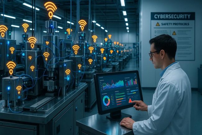 securing connected manufacturing sensors