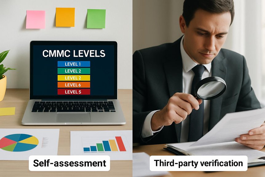 third party vs self assessment compliance